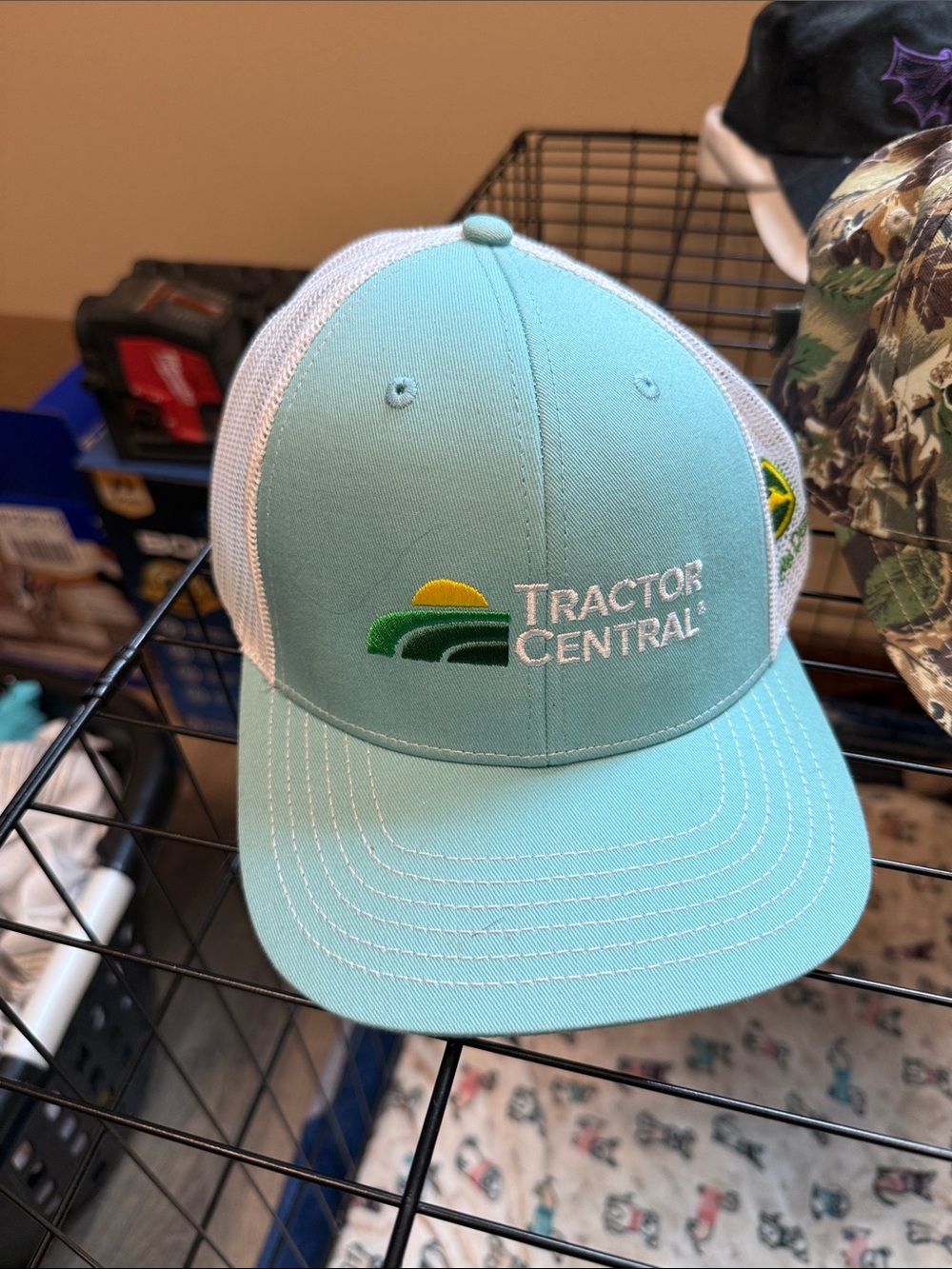 Aqua Mesh-Back Cap
